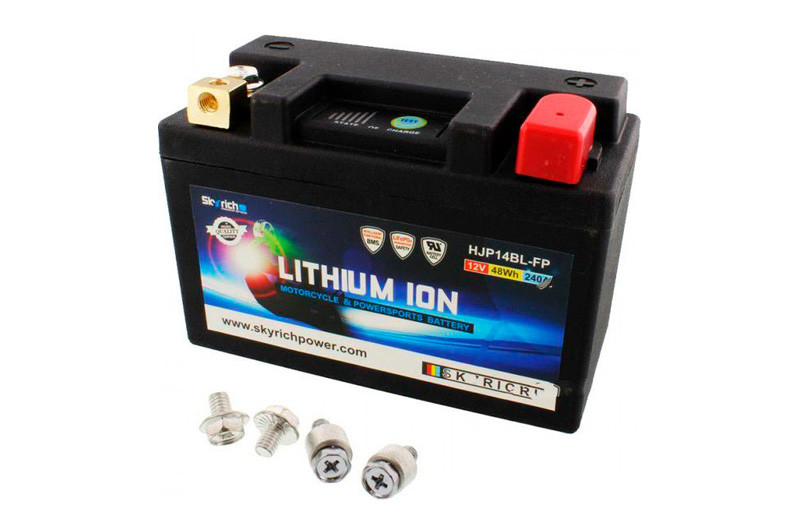 BATTERIE LITHIUM MOTO 12.8V 7Ah 420A Electhium - Batterie Multi Services