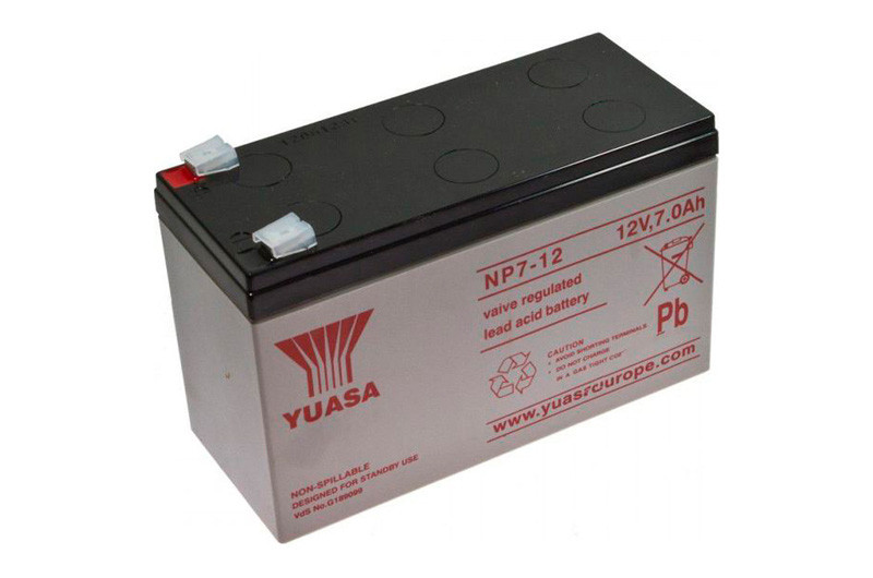 Batterie Yuasa NP sans entretien 12V / 7.0 Ah