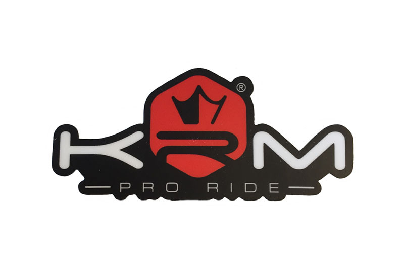 Autocollant KRM Pro Ride Rouge