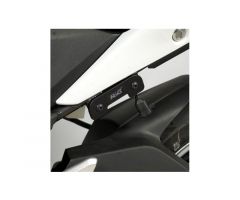 Cache orifice de repose-pieds arrière gauche R&G Noir Honda CBR 250 R 2011-2015