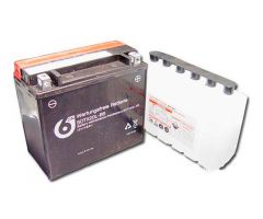 Batterie 6-ON YTX20L-BS avec pack acide 12V / 18 Ah