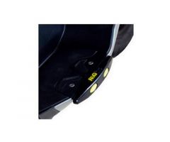 Patins protection de repose pieds R&G Noir BMW C 600 Sport 2012-2015