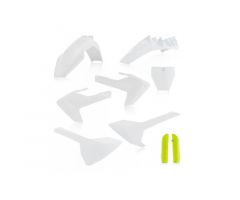 Kit plastiques complet Acerbis Blanc / Jaune Husqvarna 85 TC 2019