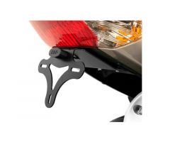 Support de plaque d'immatriculation R&G avec passage de roue Noir Yamaha T-Max 500 2008-2011