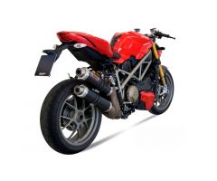 Double silencieux d'échappement Mivv GP Carbone Ducati 1098 Streetfighter 2013 ***