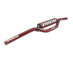 Guidon Voca Racing scooter 22mm rouge avec mousse rouge