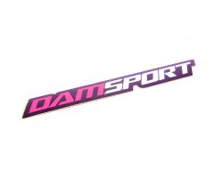Autocollant Damsport Qualité Premium 20cm Rose