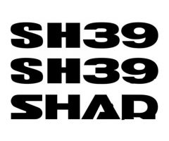 Autocollants de malette Shad pour SH39
