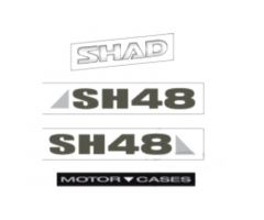 Autocollants de malette Shad pour SH48