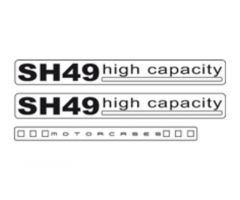 Autocollants de malette Shad pour SH49 Type 1