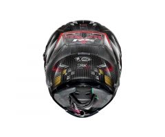 Casque intégral X-Lite X-803 RS Ultra Carbon Sbk Rouge / Or