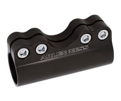 Collier de fixation demi-guidon Arlen Ness 25,4 mm Noir
