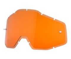 Ecran de lunettes 100% Accuri / Strata / Racecraft Anti-Fog Miroir Orange