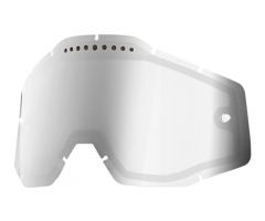 Ecran de lunettes 100% Accuri / Strata / Racecraft Dual Vented Miroir Argent
